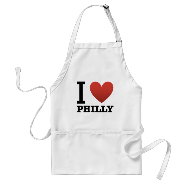 i-love-philly standard apron (Front)