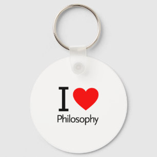 I Love Philosophy Key Ring