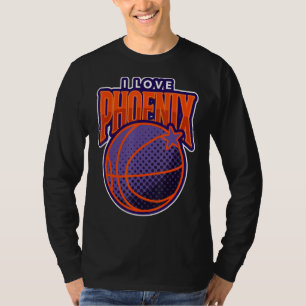 I Love Phoenix Basketball Valley T-Shirt
