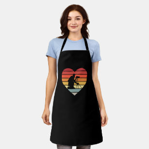 I Love Photographing Vintage Heart Apron