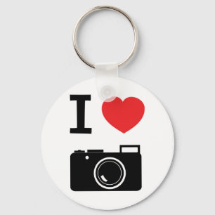 I love photography key ring