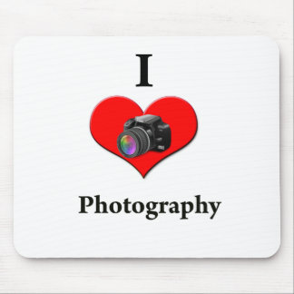 I love photography mouse mat