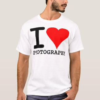 I Love Photography T-Shirt