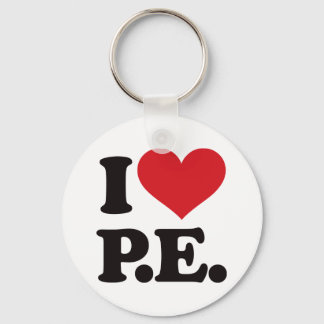 I Love Physical Education! Key Ring