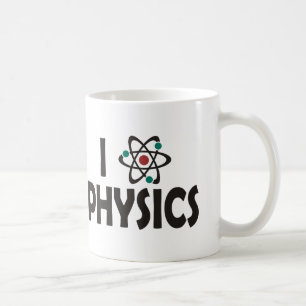 I Love Physics Coffee Mug