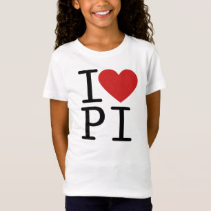 I Love PI (Kids Shirt) T-Shirt
