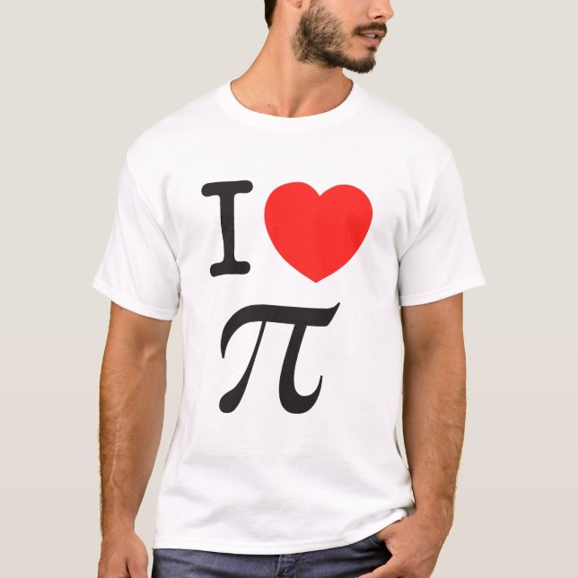 I love pi T-Shirt (Front)