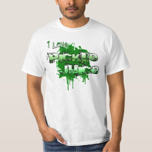 I Love Pickle Juice Splatter T-Shirt