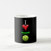I Love Pickleball - Black -