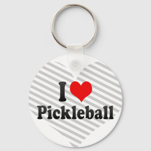 I love Pickleball Key Ring