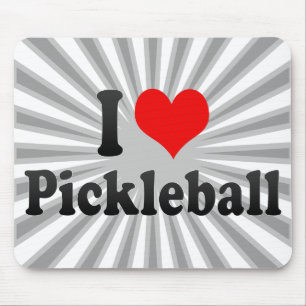 I love Pickleball Mouse Mat