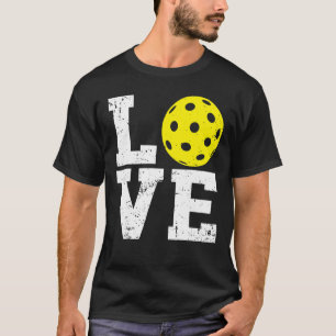 I Love Pickleball Paddleball Pickleball Player T-Shirt