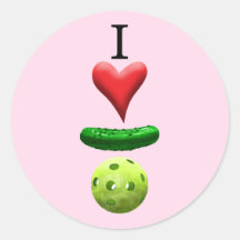I Love Pickleball - Pink -