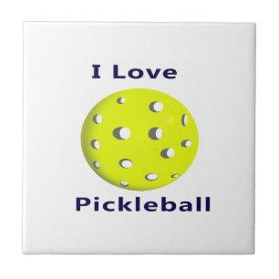 I love pickleball w yellow ball.png tile