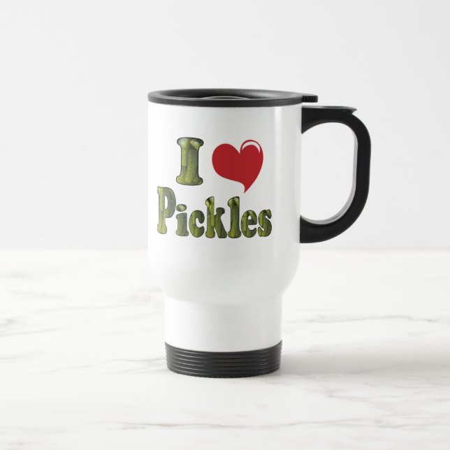 I Love Pickles Mug (Right)