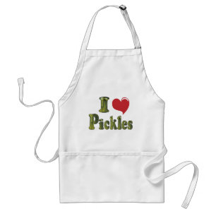 I Love Pickles Standard Apron