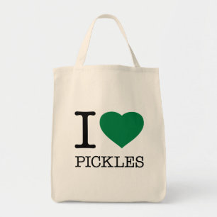 I LOVE PICKLES TOTE BAG