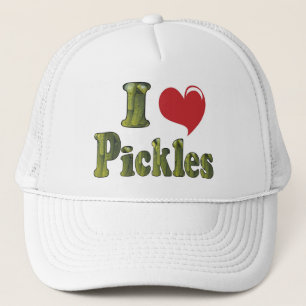 I Love Pickles Trucker Hat