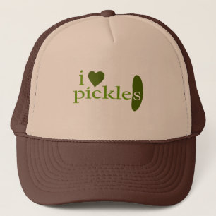 I Love Pickles Trucker Hat