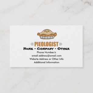 I Love Pie Business Card