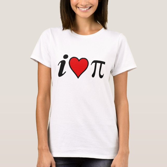 I Love Pie T-Shirt (Front)