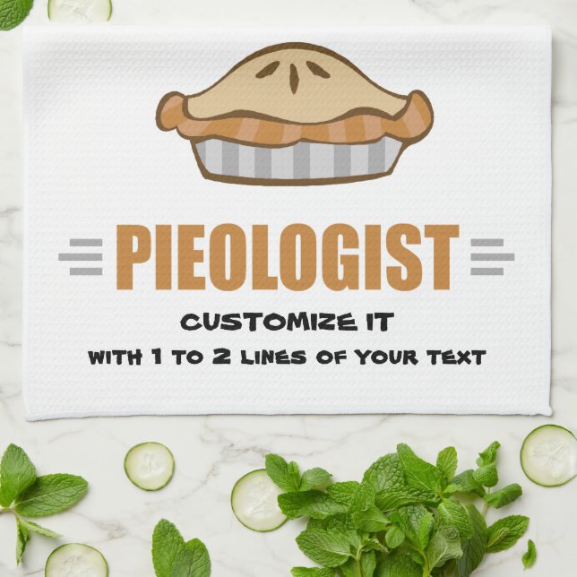 I Love Pie Tea Towel (Folded)