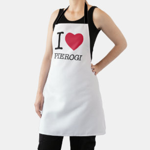 I LOVE PIEROGI APRON