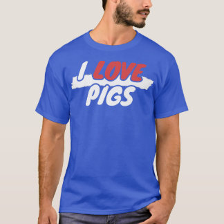I Love Pigs Premium T-Shirt