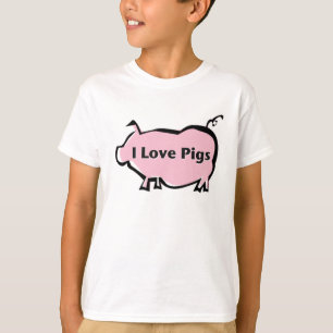 I Love Pigs T-Shirt