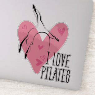 I LOVE PILATES Pilates Pose on Barrel