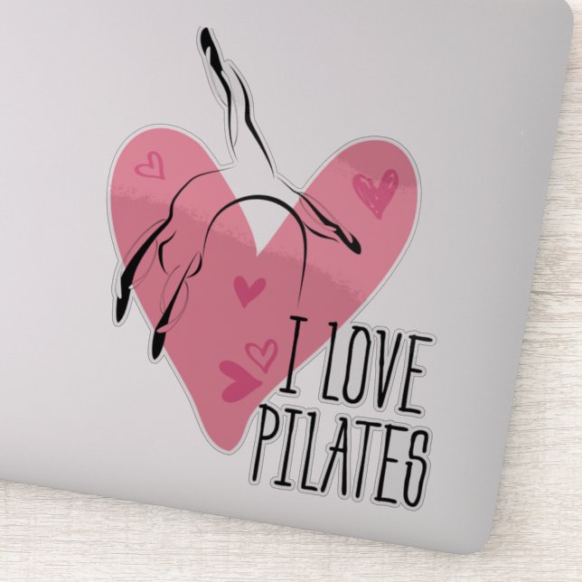 I LOVE PILATES Pilates Pose on Barrel (Detail)