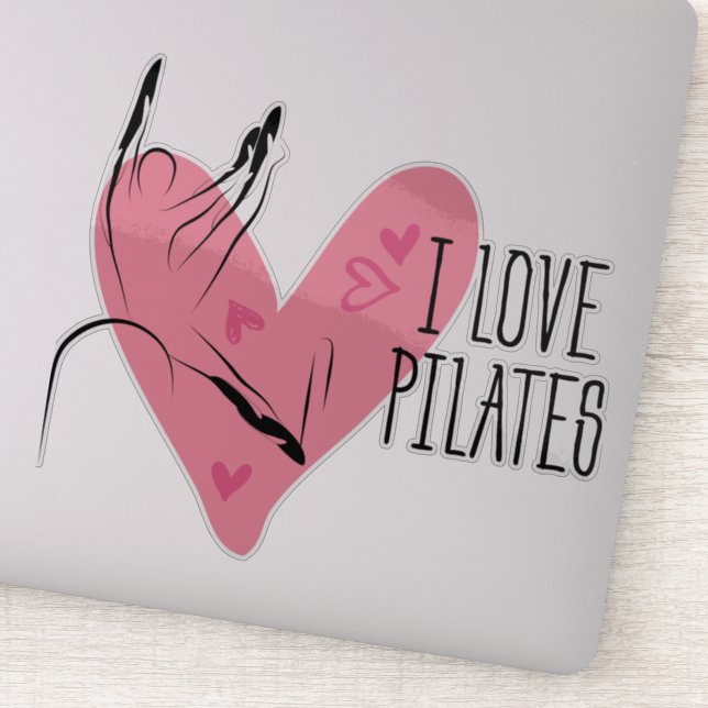I LOVE PILATES Pilates Pose on Barrel (Detail)
