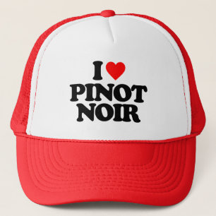 I LOVE PINOT NOIR TRUCKER HAT