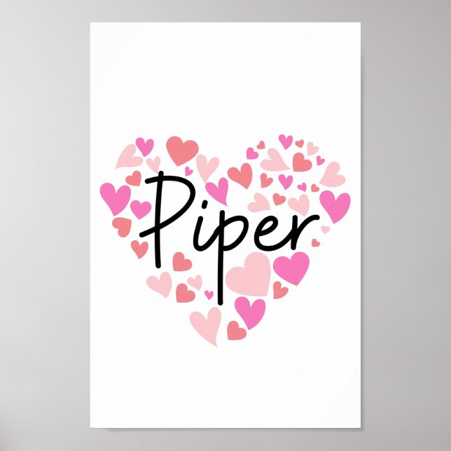 I love Piper Poster (Front)