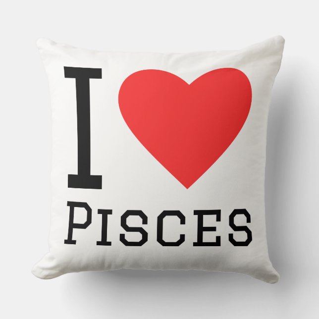 I love pisces cushion (Front)