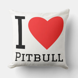 I love pitbull cushion
