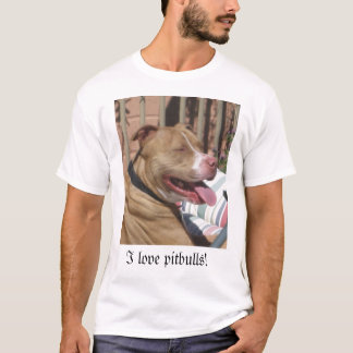I love pitbulls! T-Shirt