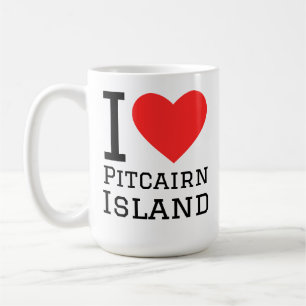 I love Pitcairn island Coffee Mug