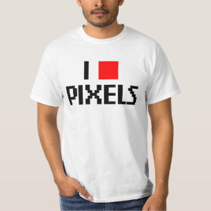I Love Pixels T-Shirt