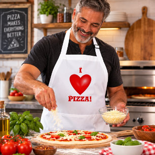 I Love Pizza Apron