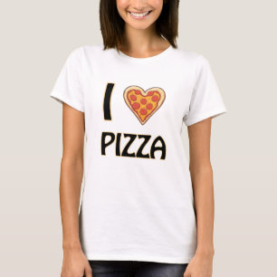 I love Pizza – Funny Food Lover Gift T-Shirt