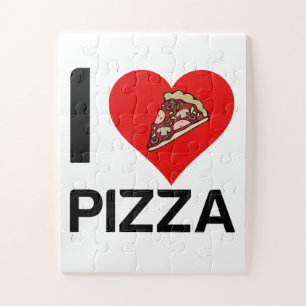 I LOVE PIZZA JIGSAW PUZZLE