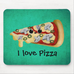 I love Pizza Mouse Mat