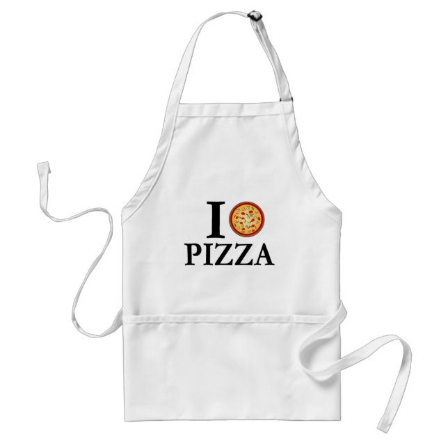 I Love Pizza Standard Apron (Front)