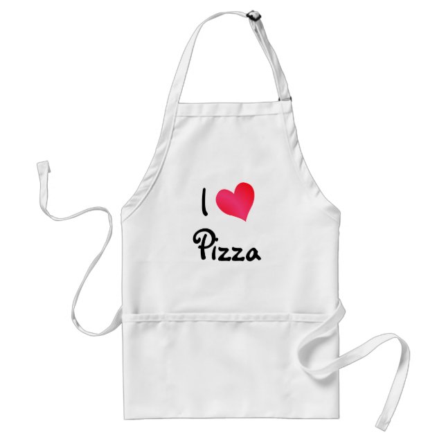 I Love Pizza Standard Apron (Front)