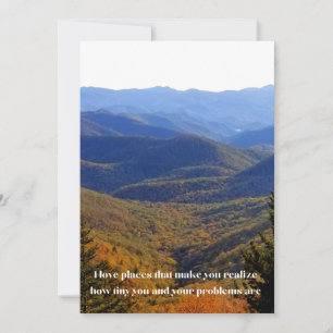 I love places Notecard