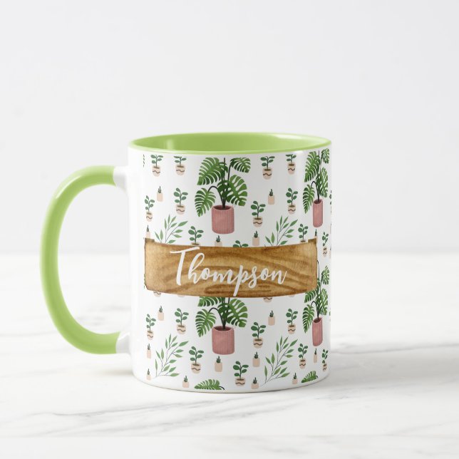 I Love Plants Mug (Left)