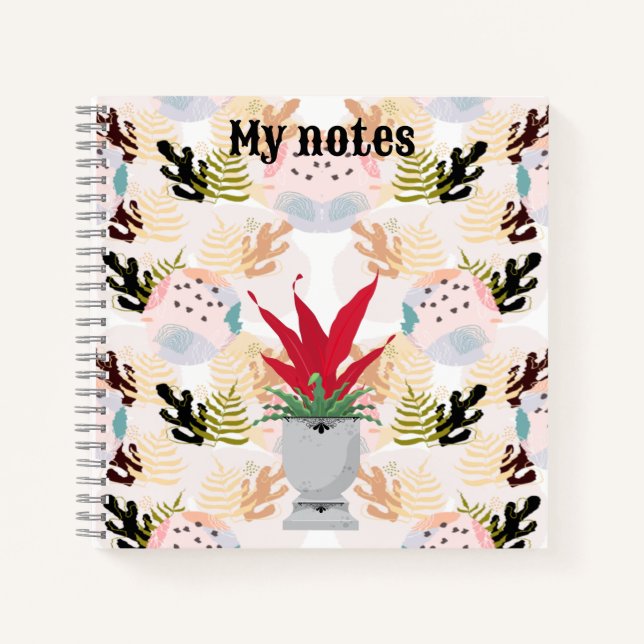 I Love Plants Notebook (Front)