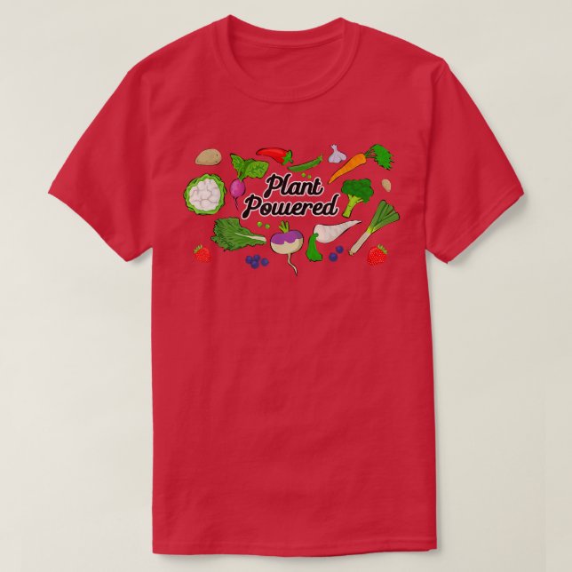 I love Plants Vegan and Vegetarian Gift idea  T-Shirt (Design Front)