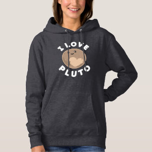 I Love Pluto Hoodie